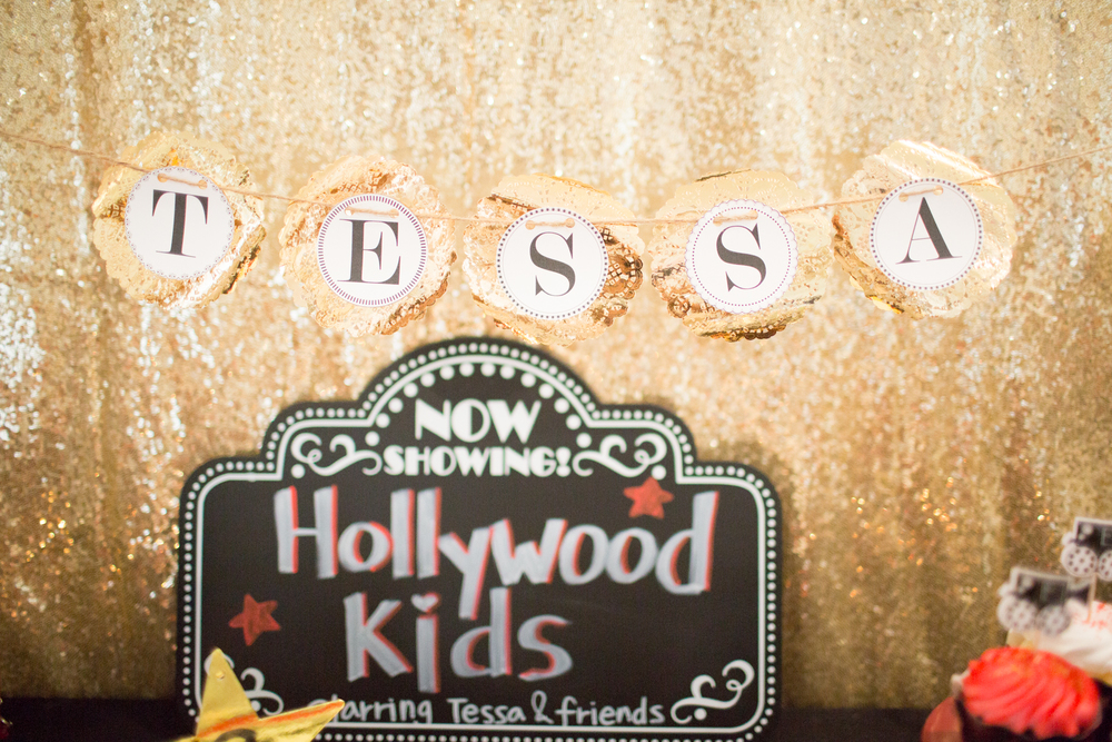 Hollywood Kids Birthday Party