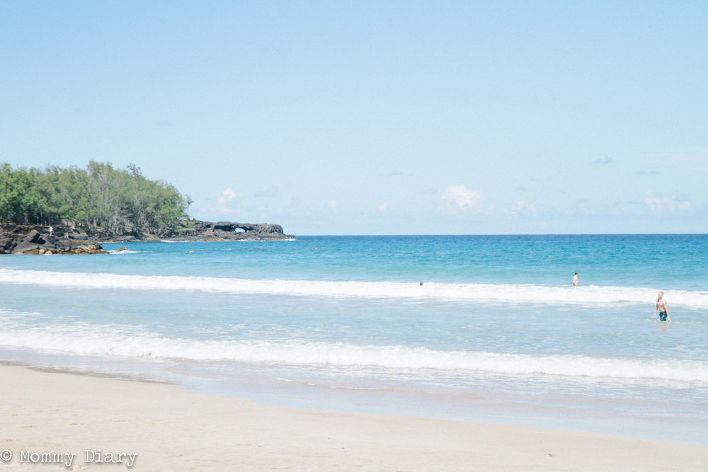 One of the many beaches you find on the road to Hana