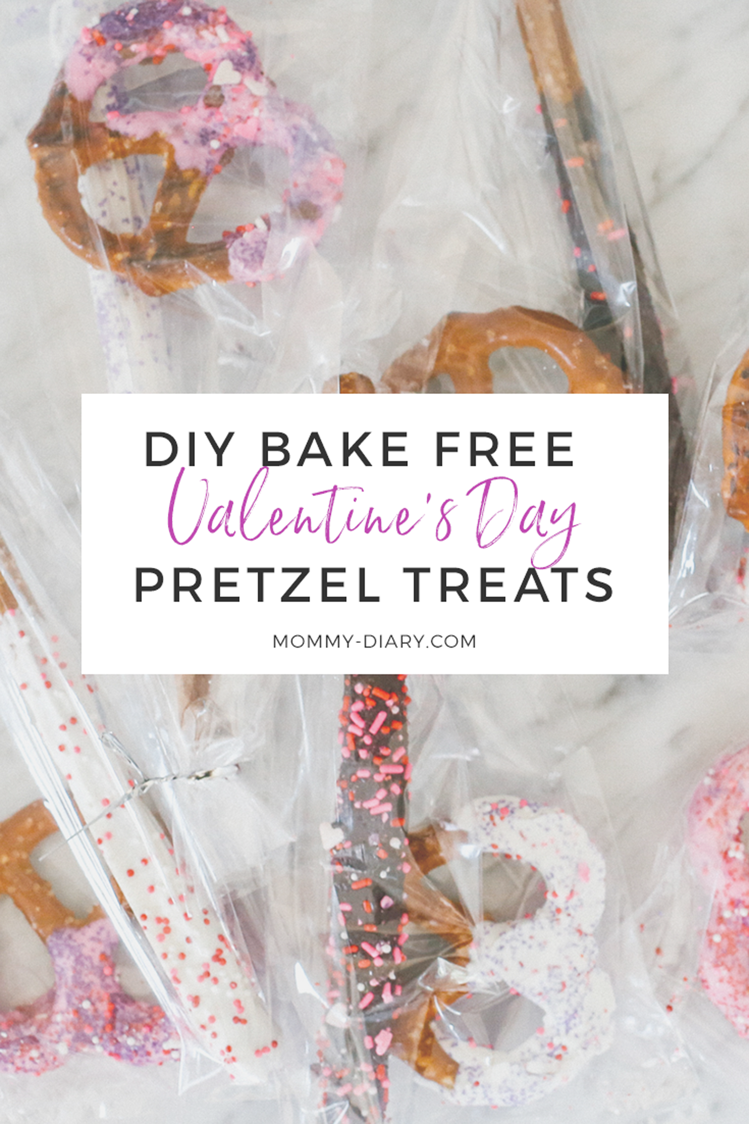 DIY Valentine's Day Pretzel Treats