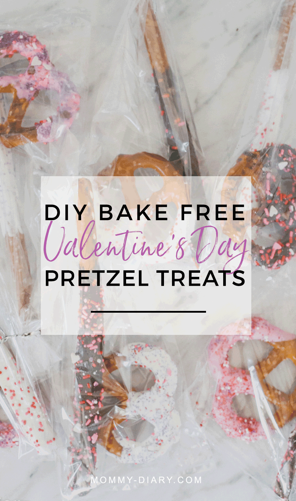 DIY Valentine's Day Pretzel Treats