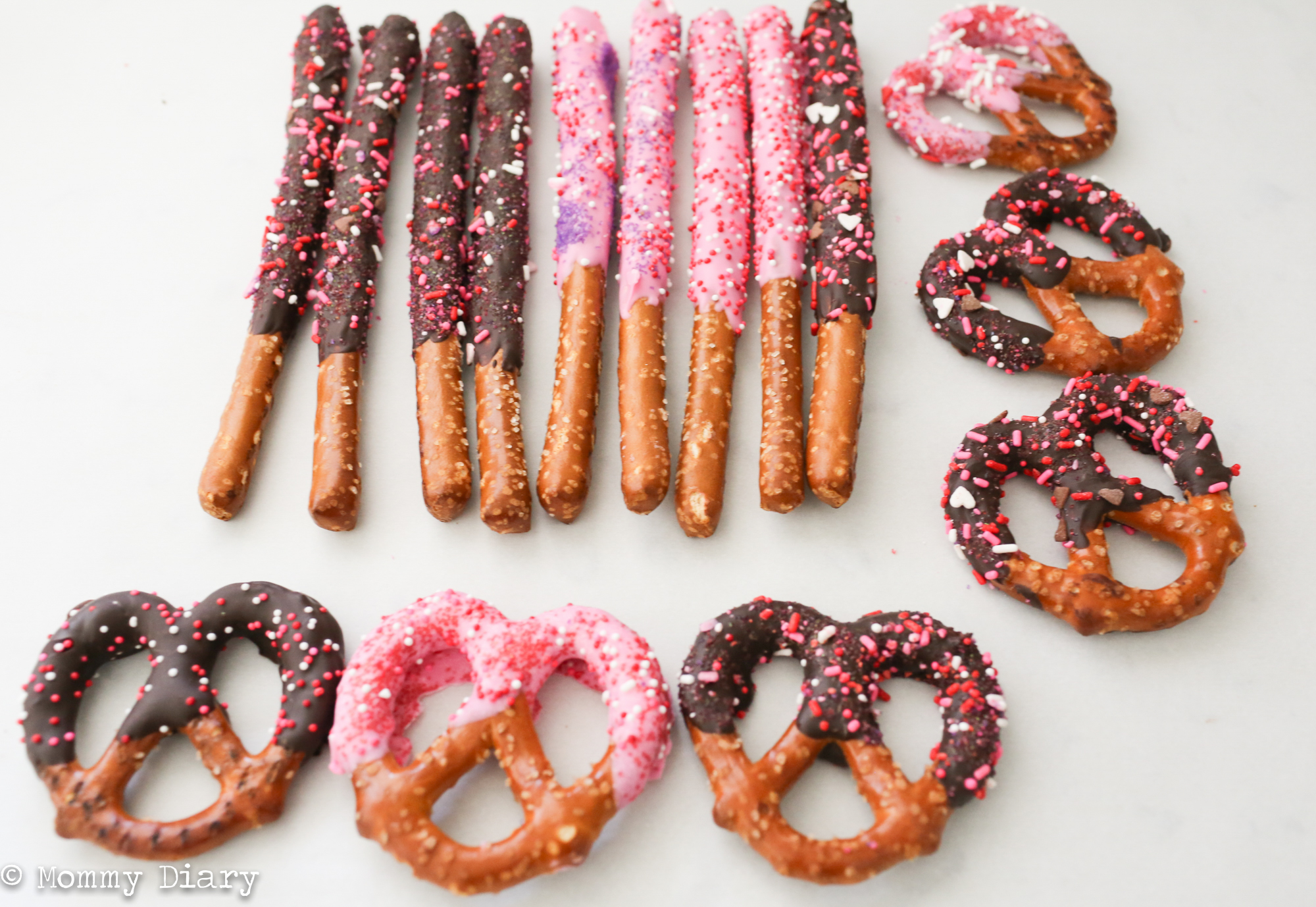 DIY Valentine's Day Pretzel Treats