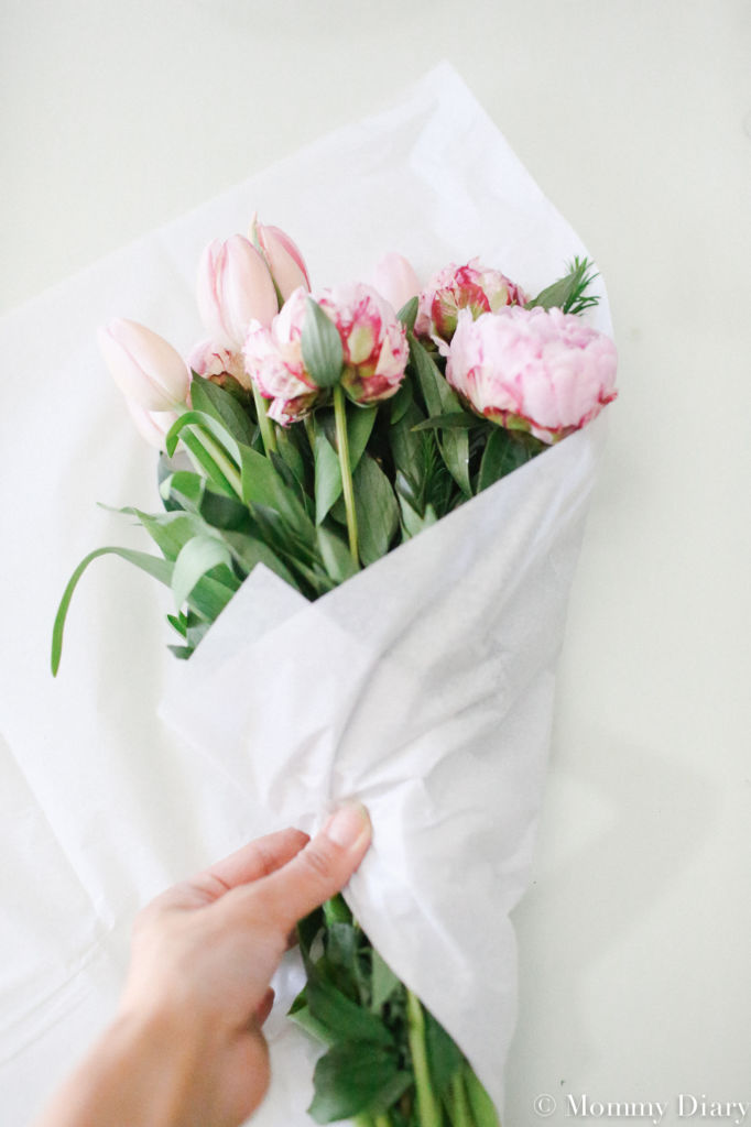 bouquet wrapping tips