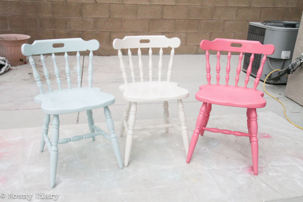 How To Repurpose Old Table And Chairs With Paint