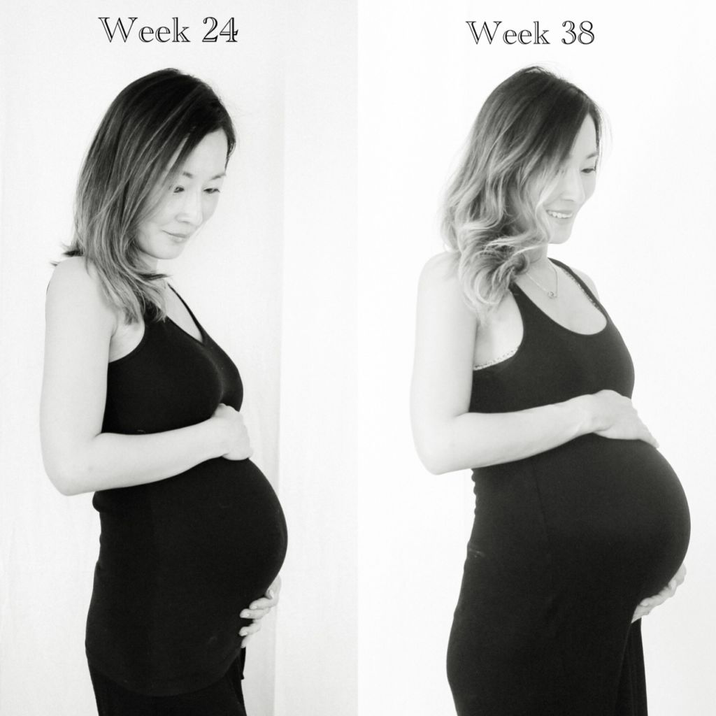 week-24-week-28-pregnancy-side-by-side