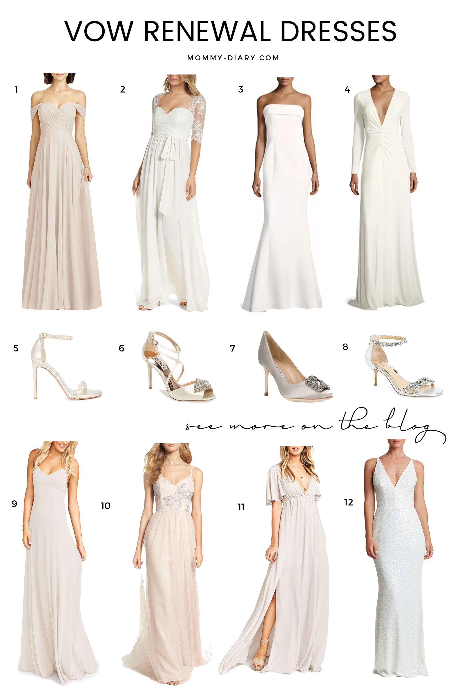 Vow renewal hotsell dress ideas