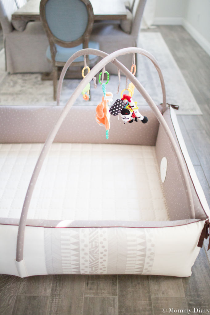 Korean floor outlet bed for baby