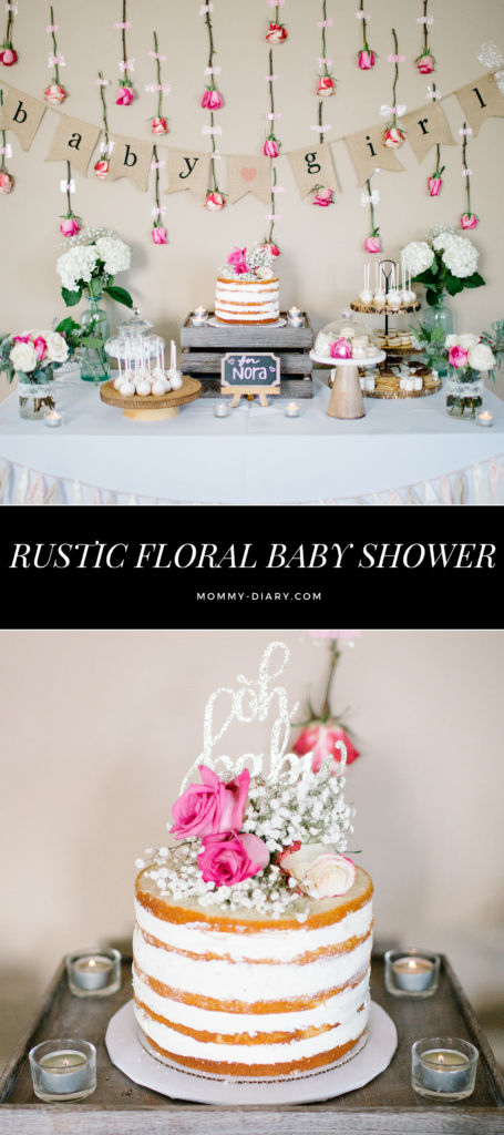 Rustic baby sales shower theme