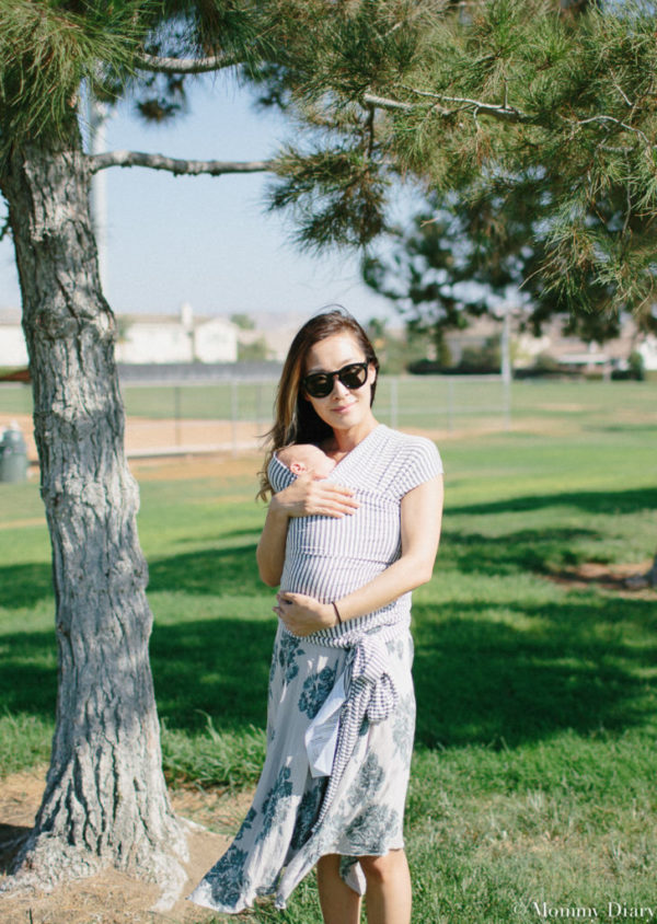 Baby Wearing With Solly Wrap Mommy Diary
