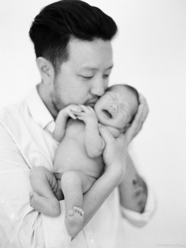 father-son-newborn-photography