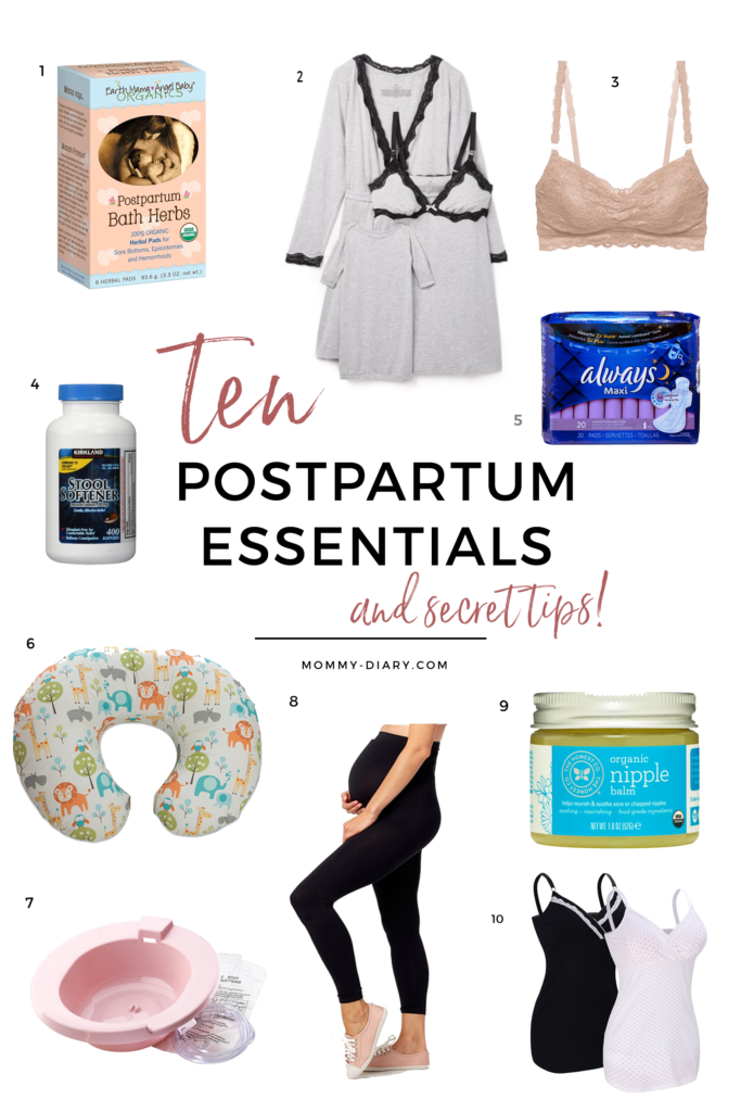 Ten Postpartum Essentials And Tips For New Mothers