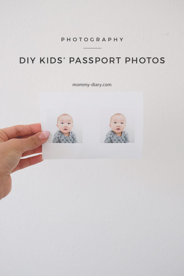 How To Take Baby Passport Photos At Home Mommy Diary