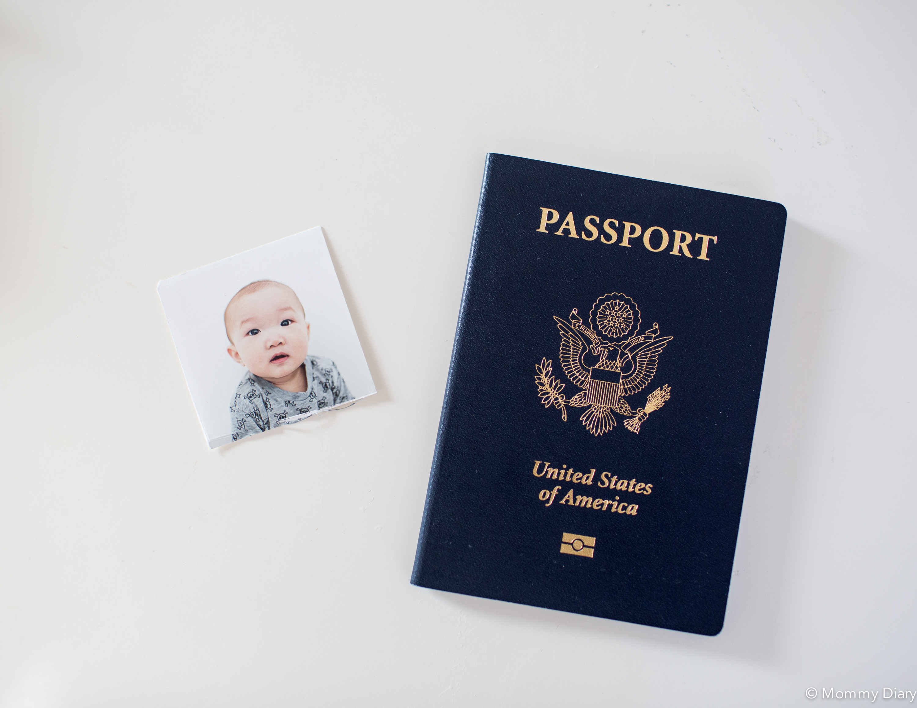 USA passport for baby
