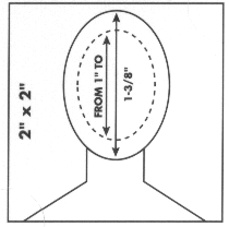 2x2 size requirement