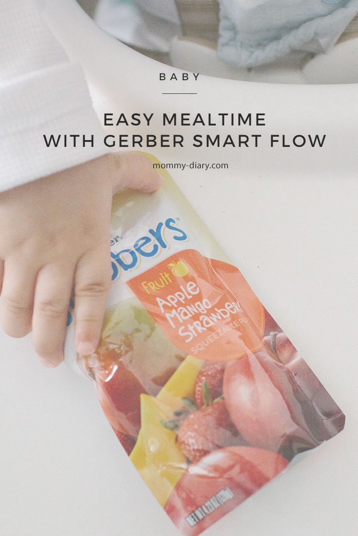 Gerber smart flow store pouches