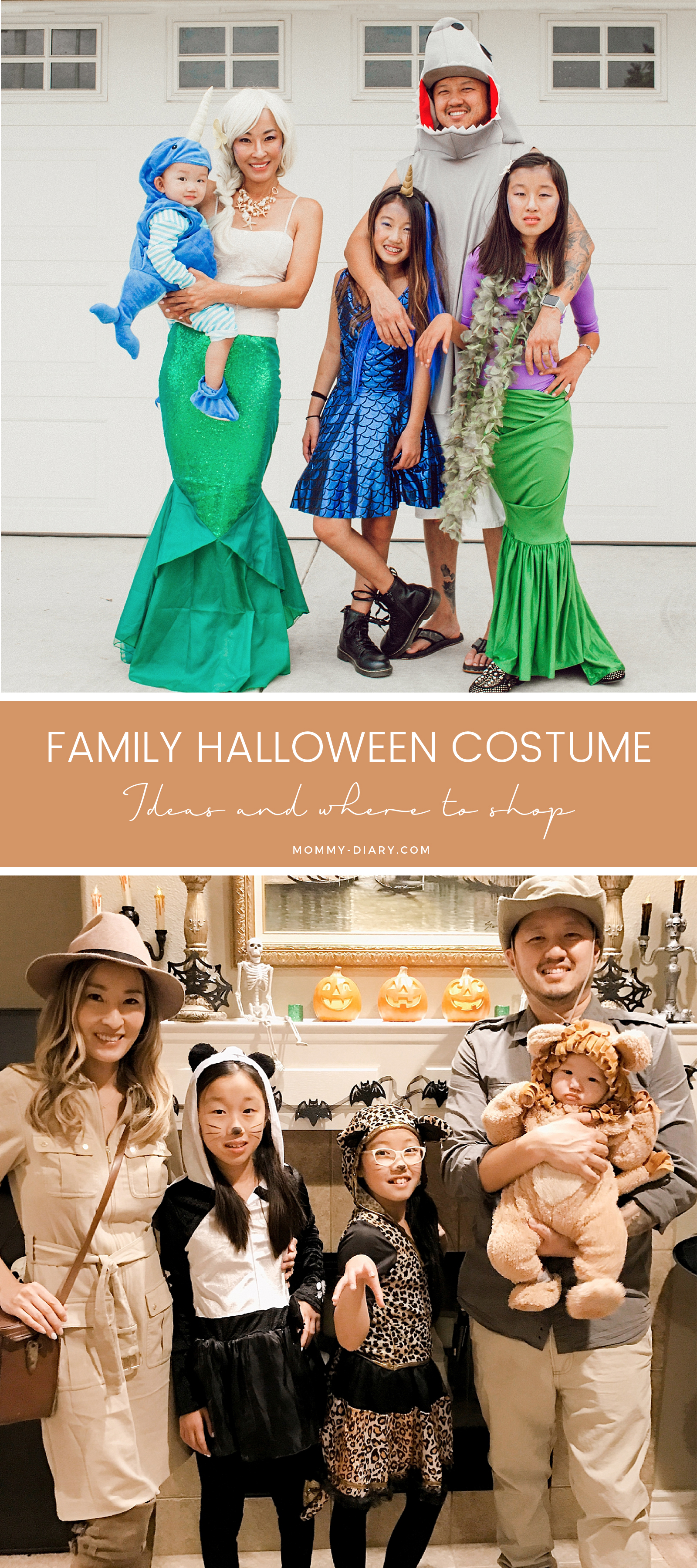 Unique Family Halloween Costume Ideas | Mommy Diary ®