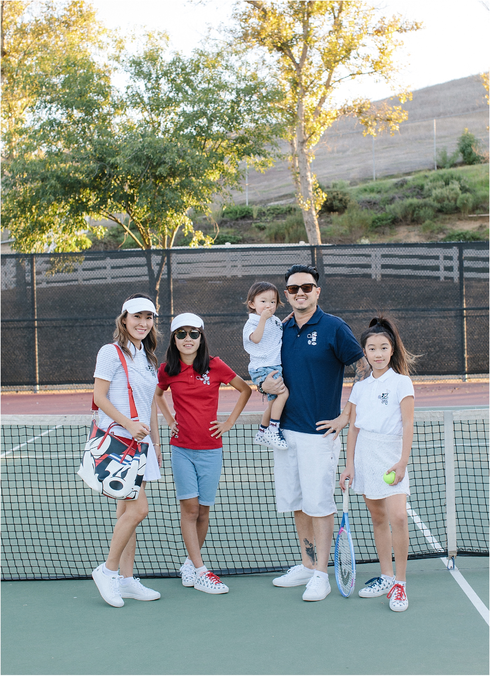 LACOSTE Mickey Mouse polos for family