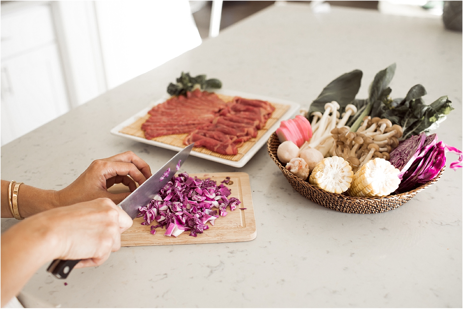 preparing hot pot