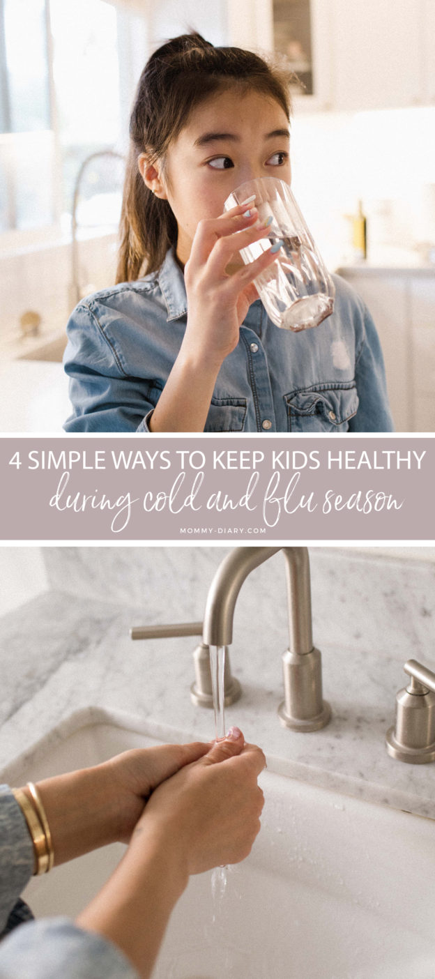 4 Simple Ways to Keep Kids Healthy During Flu Season | Mommy Diary