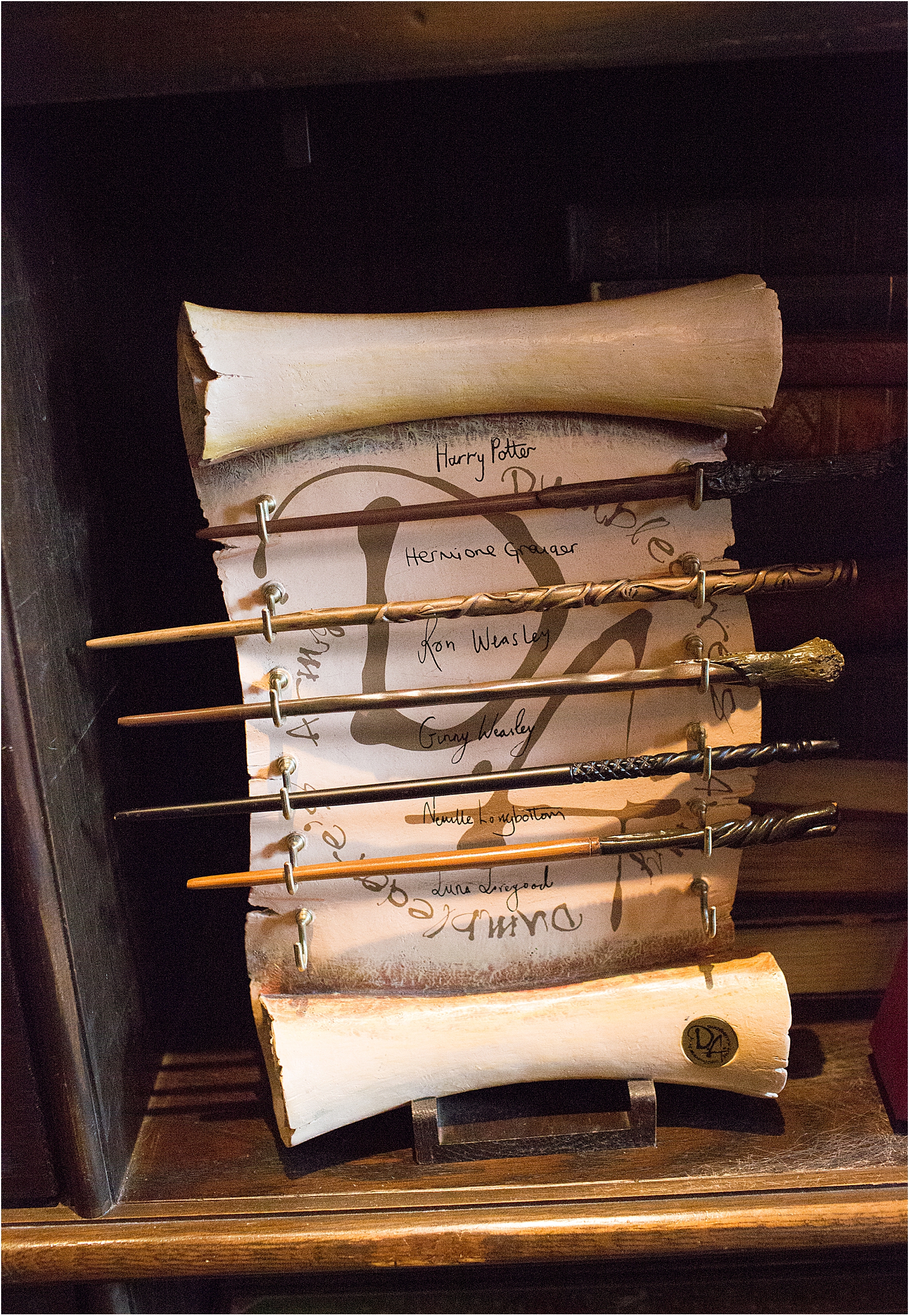 Harry Potter world wands