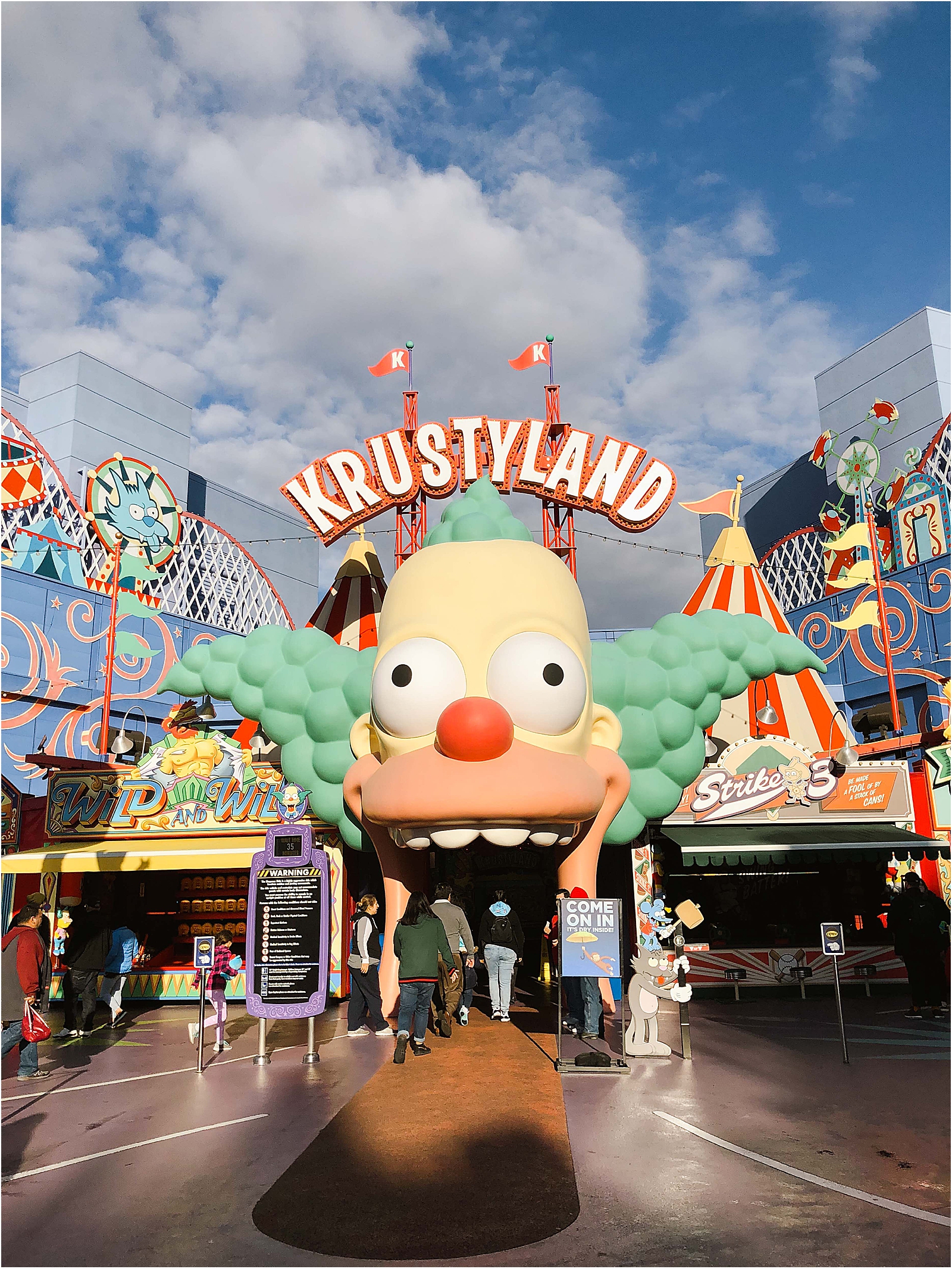 krustyland Universal Studios Hollywood