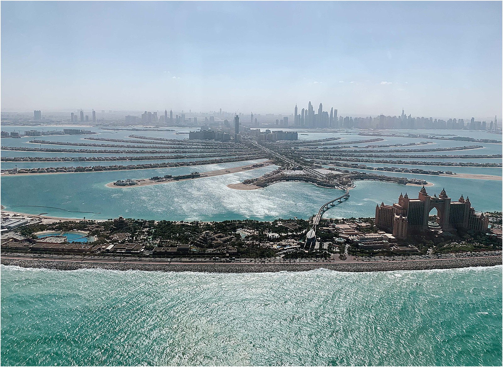 Dubai helicopter views