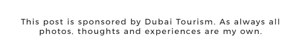 Dubai Tourism sponsored post