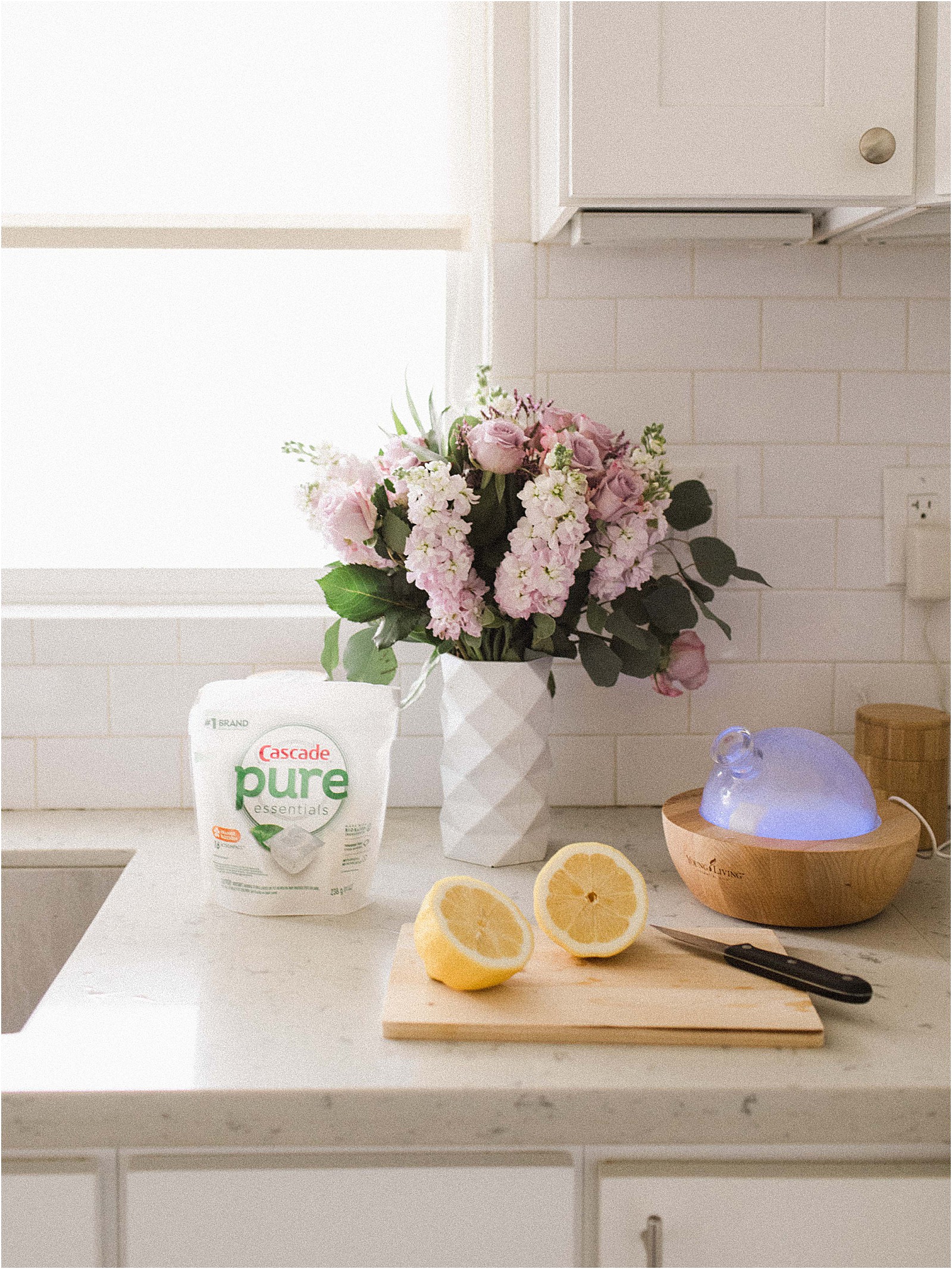 cascade pure essentials dishwashing detergent