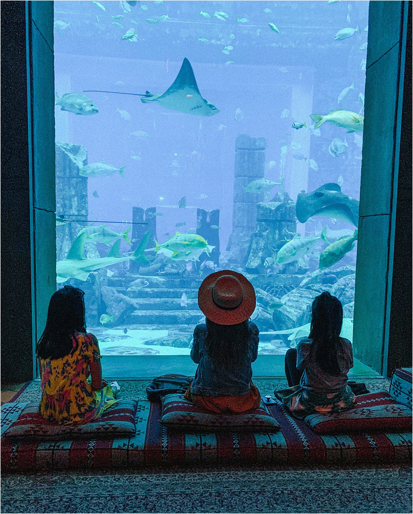 Atlantis The Palm aquarium