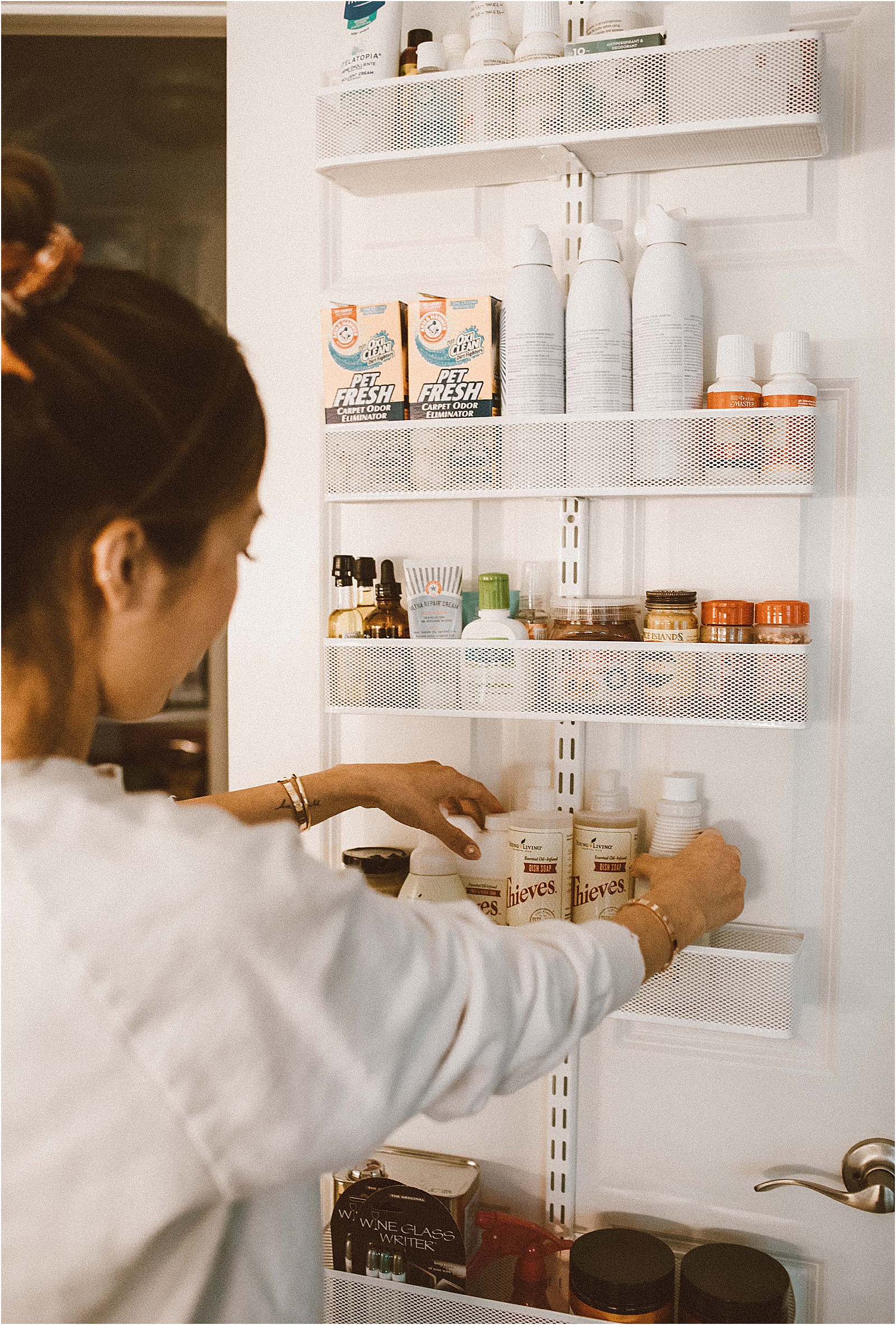 Elfa Utility Pantry Door Rack