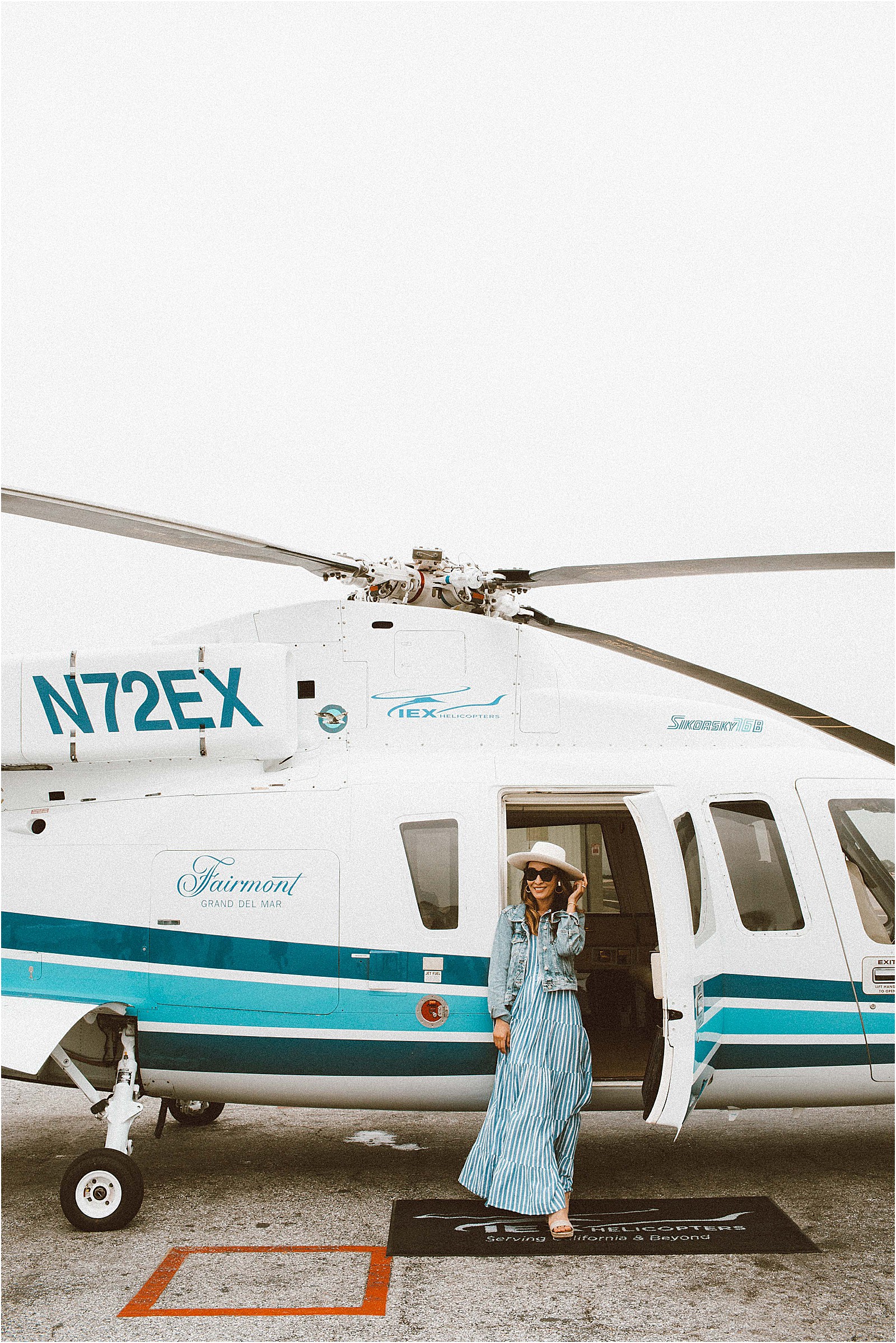 IEX Helicopter to Fairmont Grand Del Mar