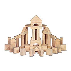 Natural Wood Building Blocks