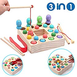 Wooden Fishing Game