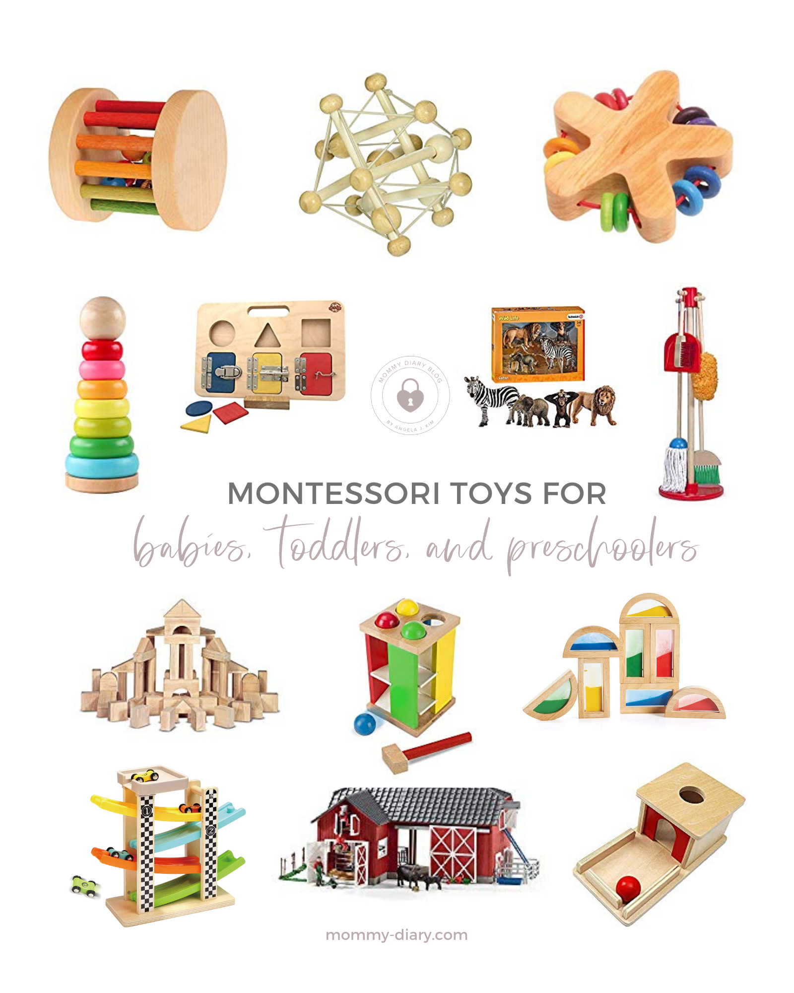 Best Montessori Toys for Babies, Toddlers, and Preschoolers