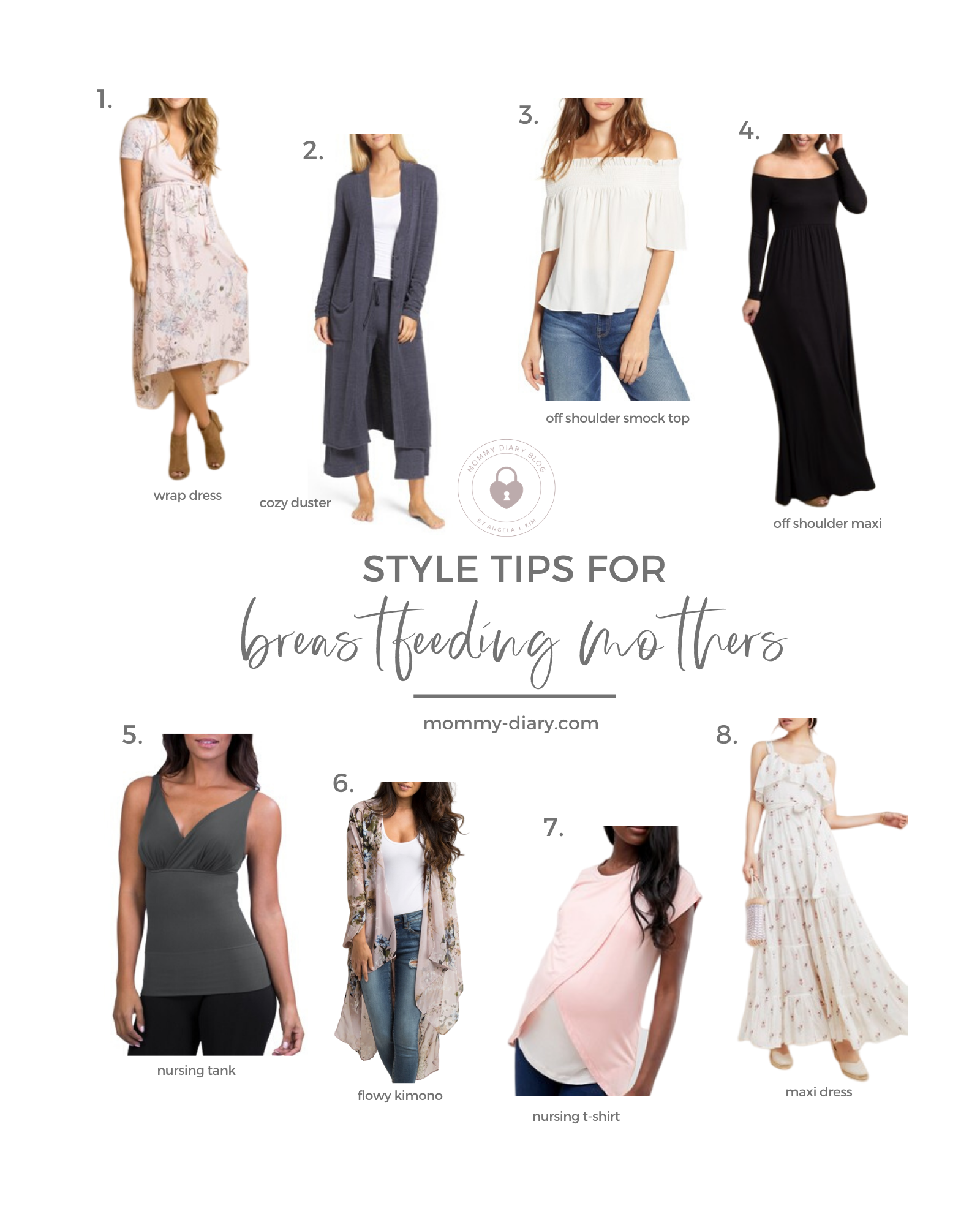 Style Tips For Breastfeeding Mothers | Mommy Diary