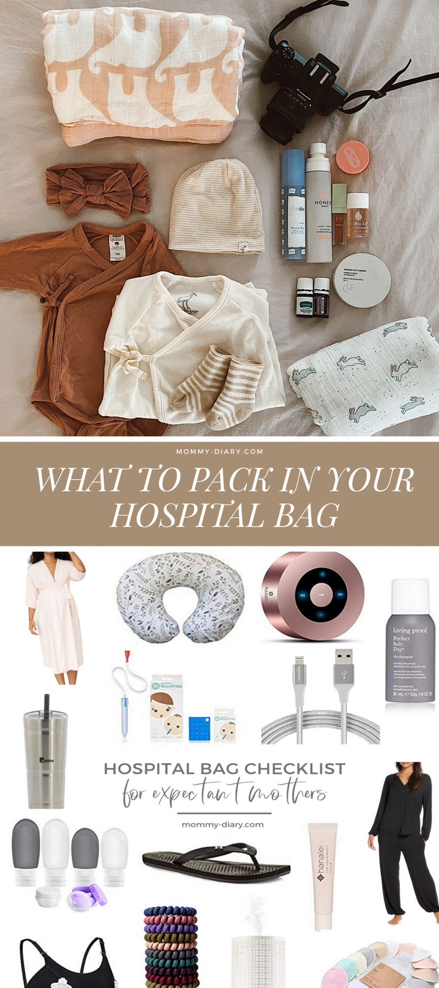what-to-pack-in-your-hospital-bag-pinterest