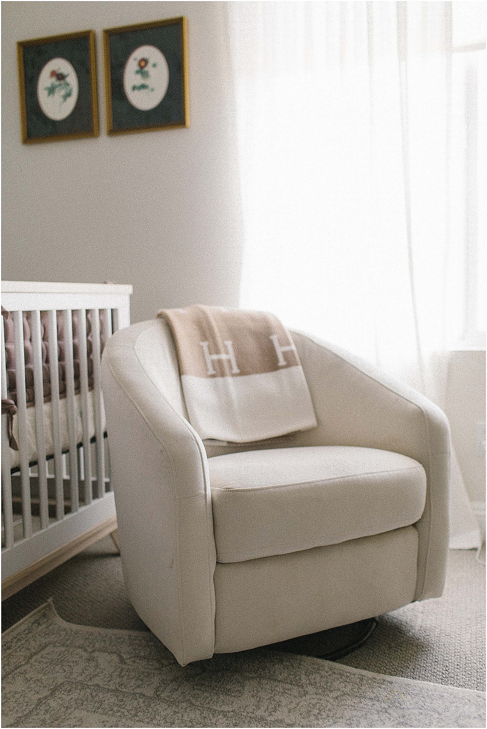 Gender Neutral Vintage Inspired Nursery