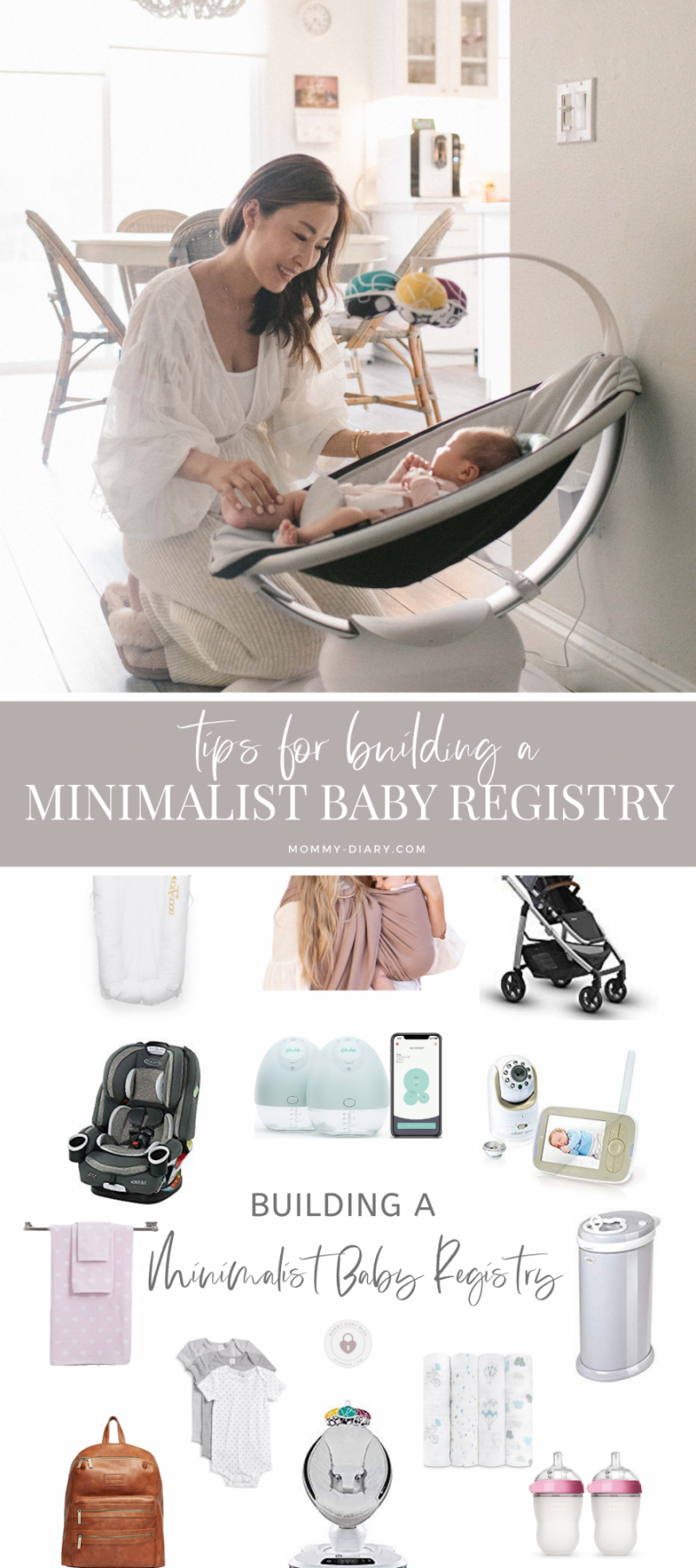 Building A Minimalist Baby Registry | Mommy Diary