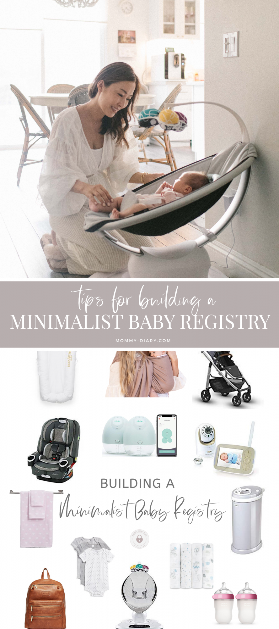 Baby registry store for the minimalist