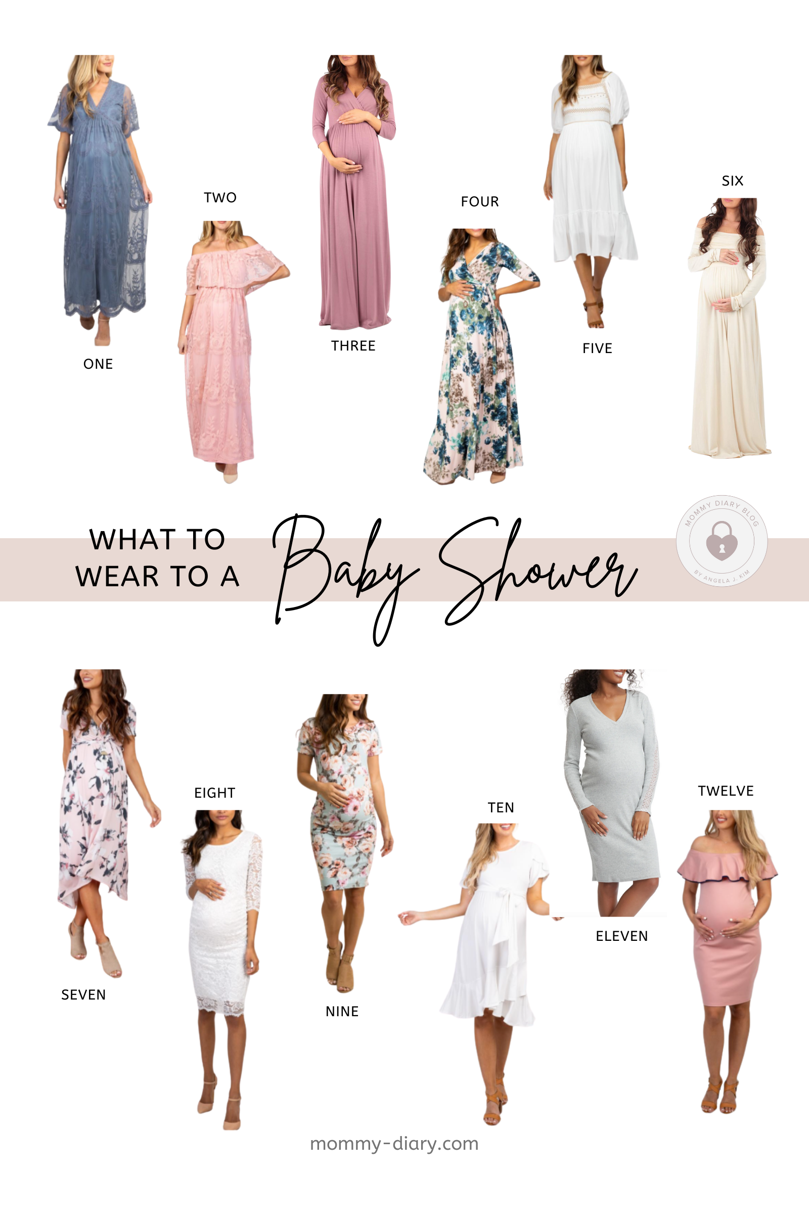 What To Wear To A Baby Shower | Mommy Diary