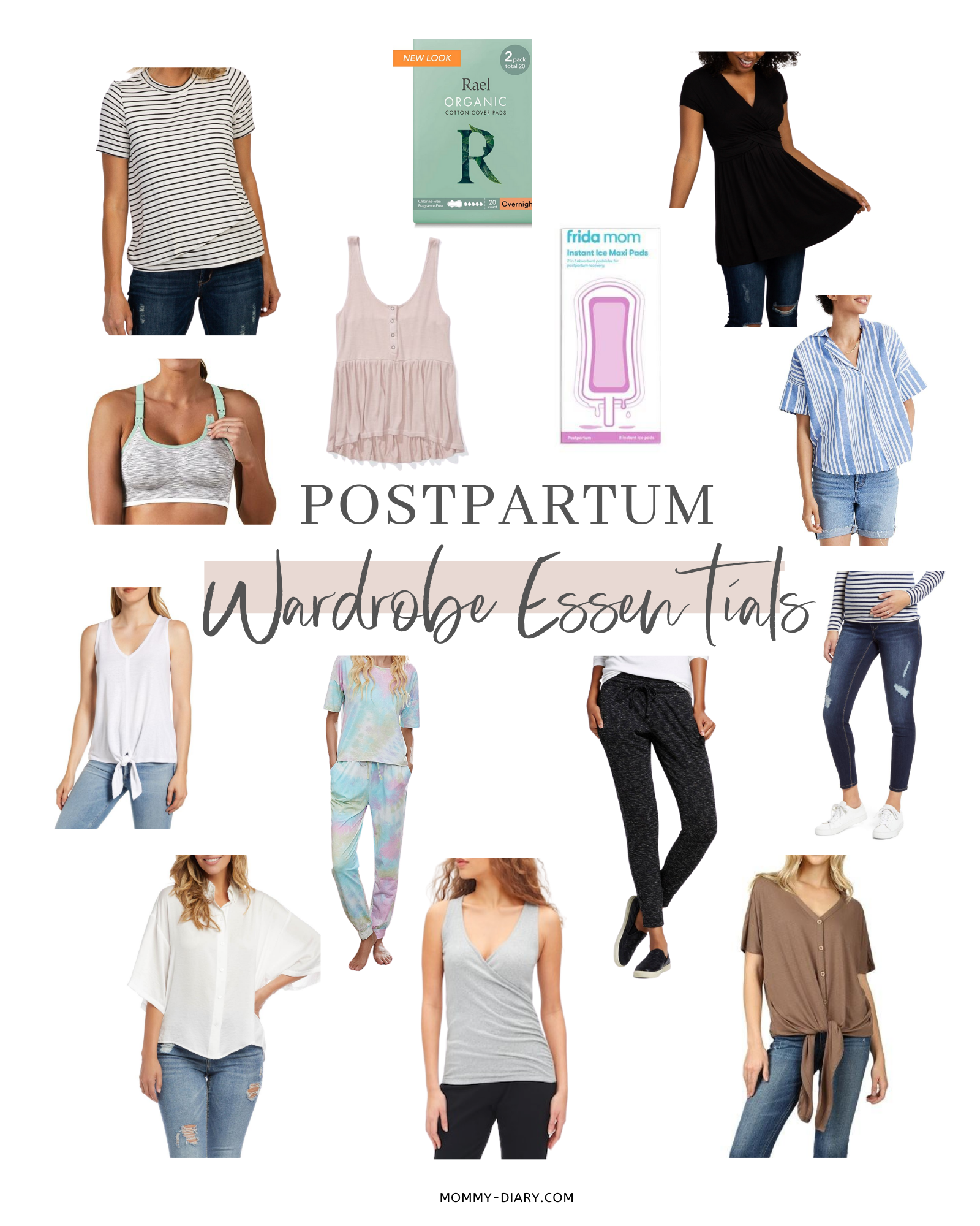 Postpartum Wardrobe Essentials