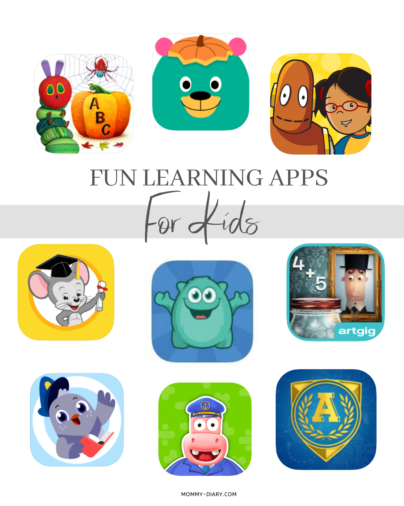 Fun Learning Apps For Kids