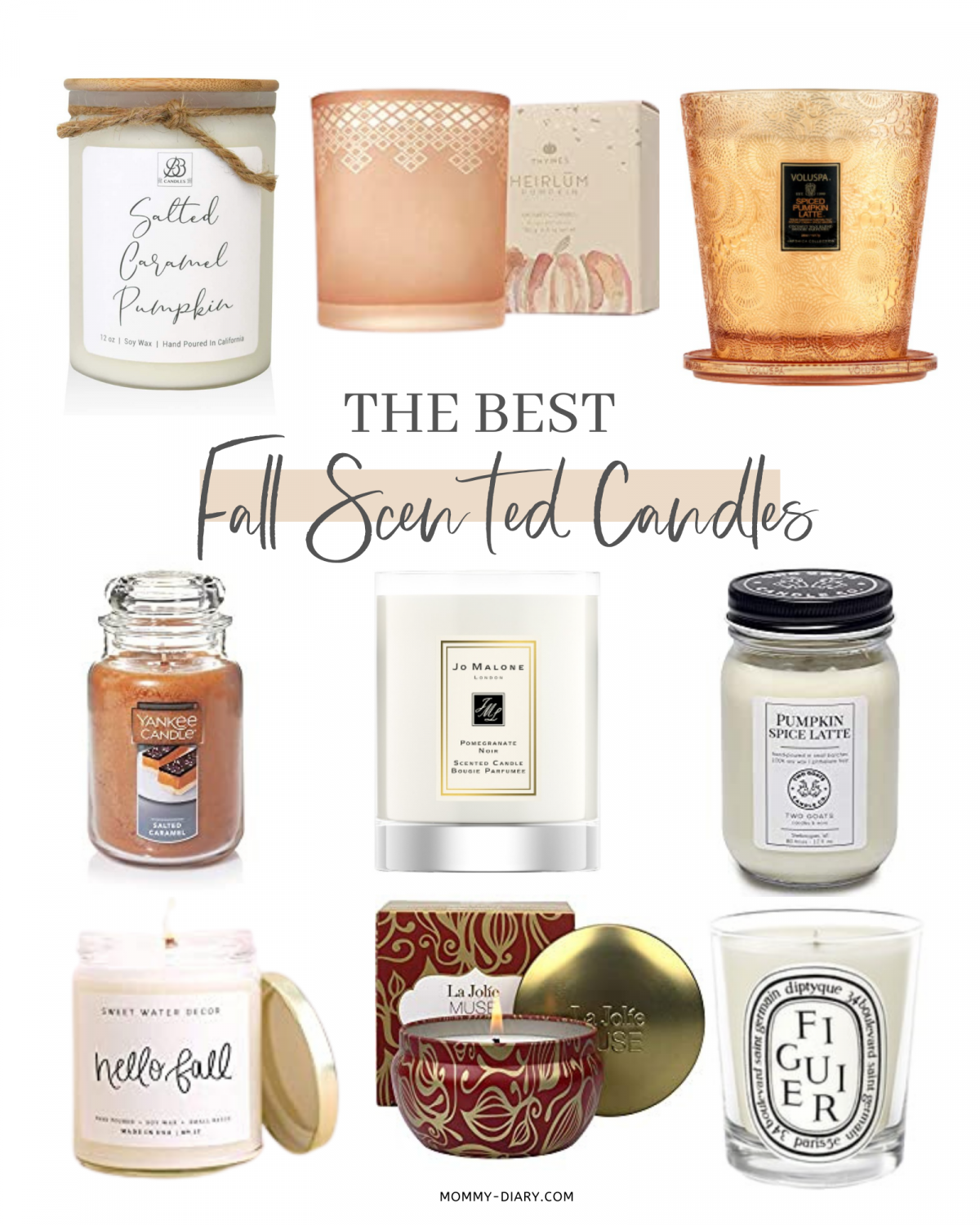 The Best Fall Scented Candles Mommy Diary ® Lifestyle Blog