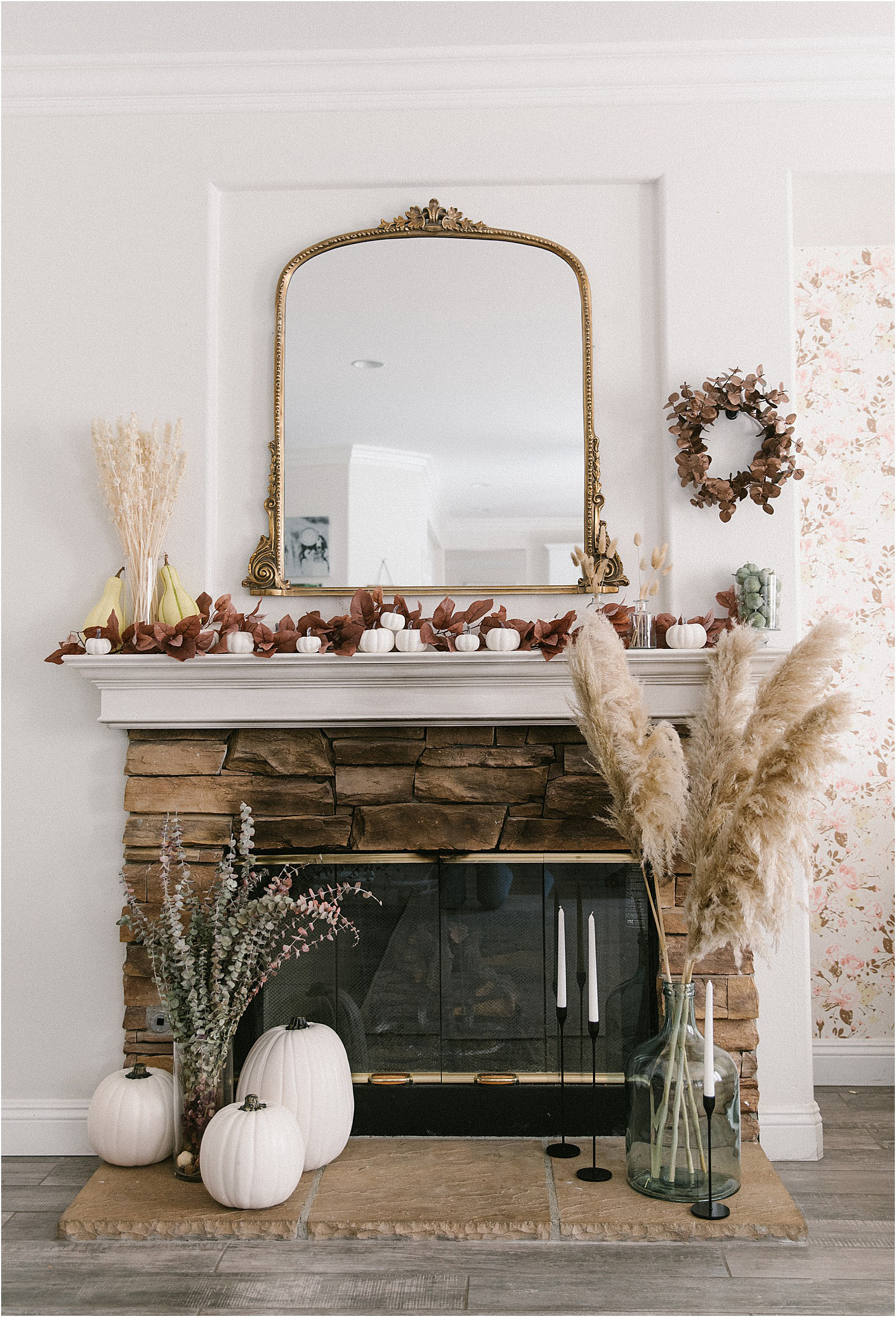 How To Decorate Your Mantle For Fall