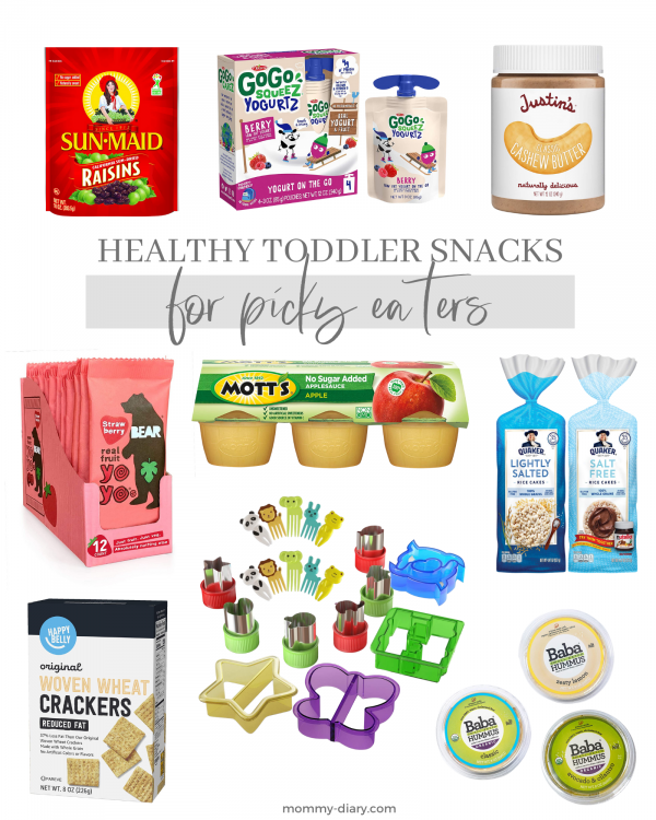 Healthy Toddler Snacks for Picky Eaters | Mommy Diary