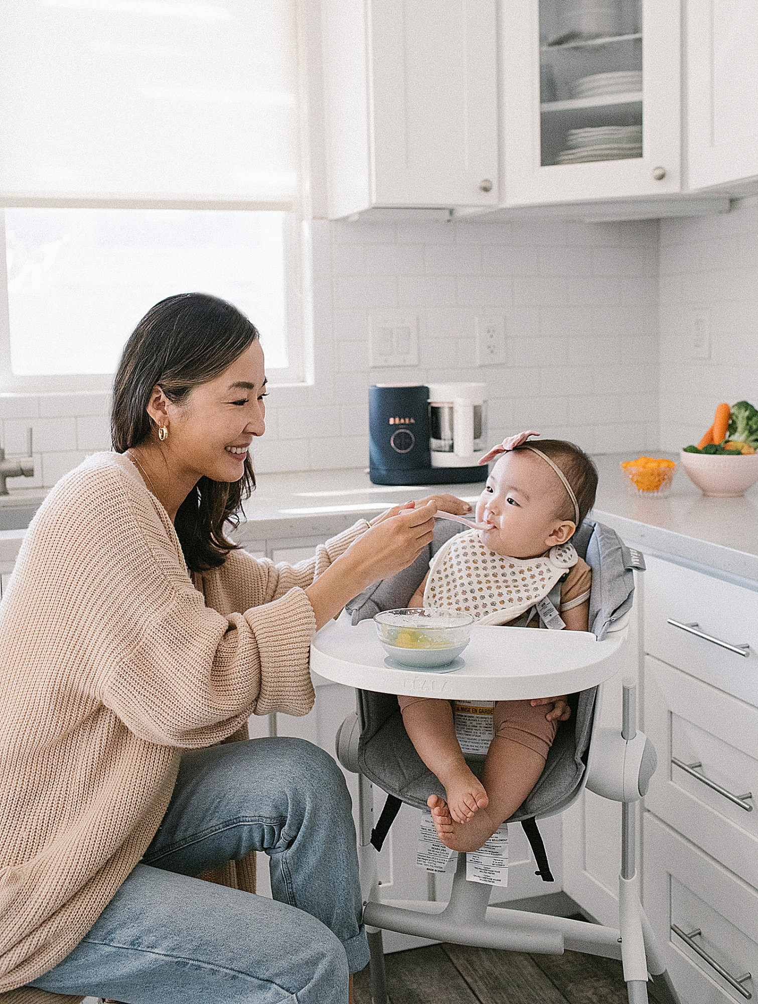 Stage 2 Baby Food Recipe: Chicken & Rice Porridge | How To Make Baby Food With BEABA