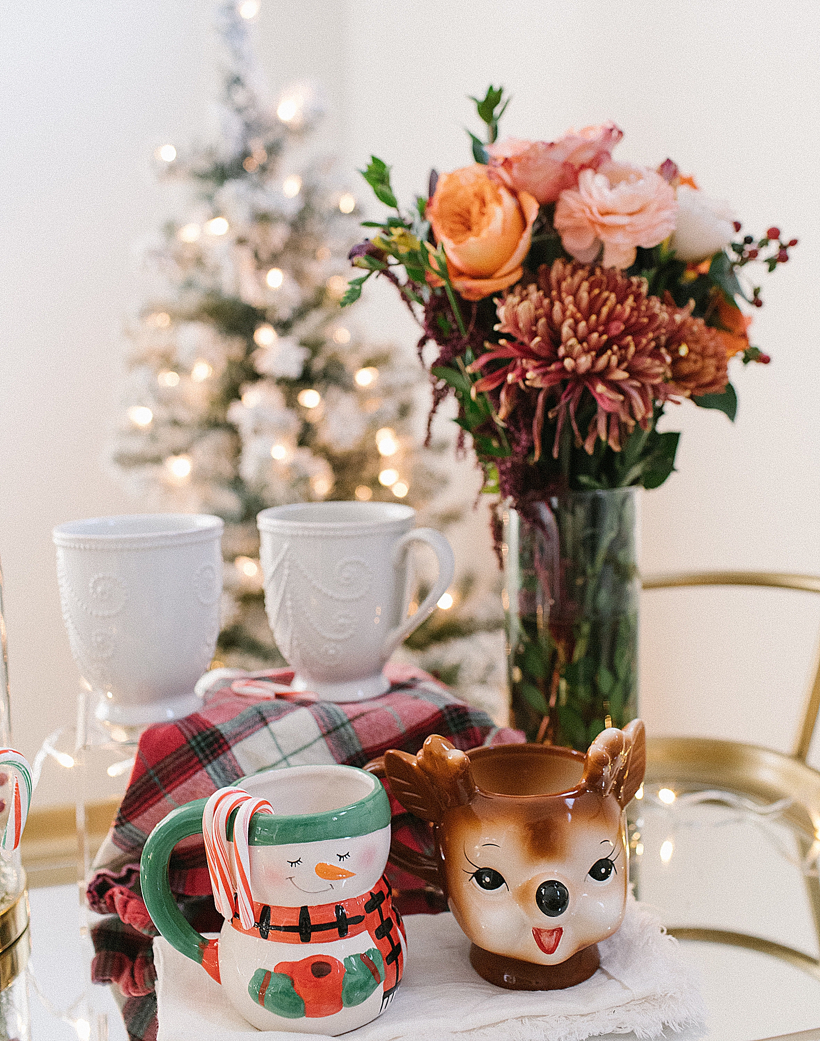 cozy festive tablescape ideas