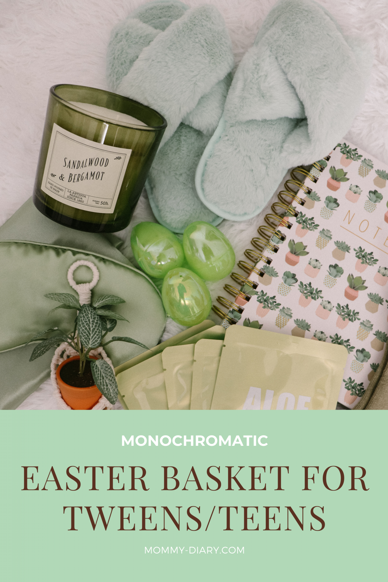 Monochromatic Easter Basket Ideas For Kids And Teens