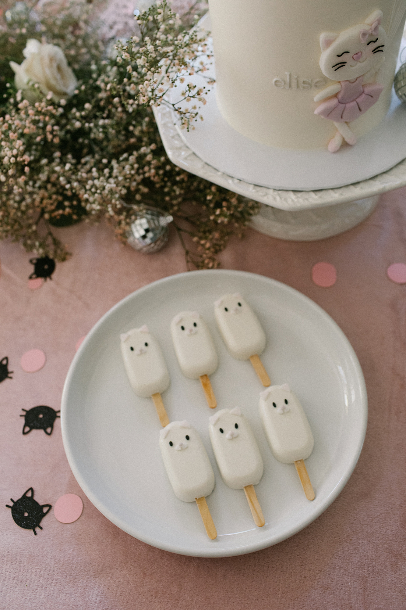 cat cake popsicles