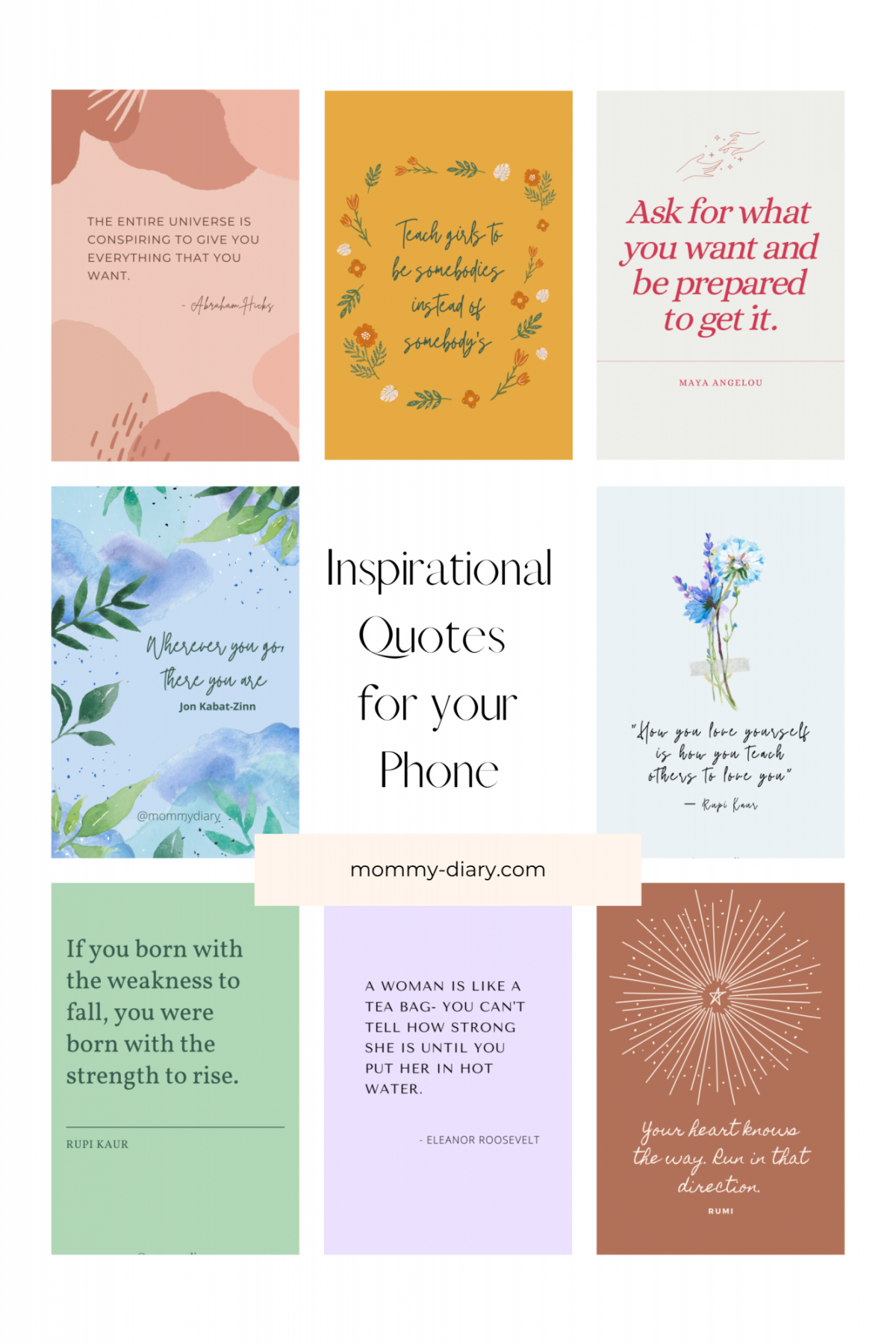 Inspirational Quotes For Your Phone | Mommy Diary