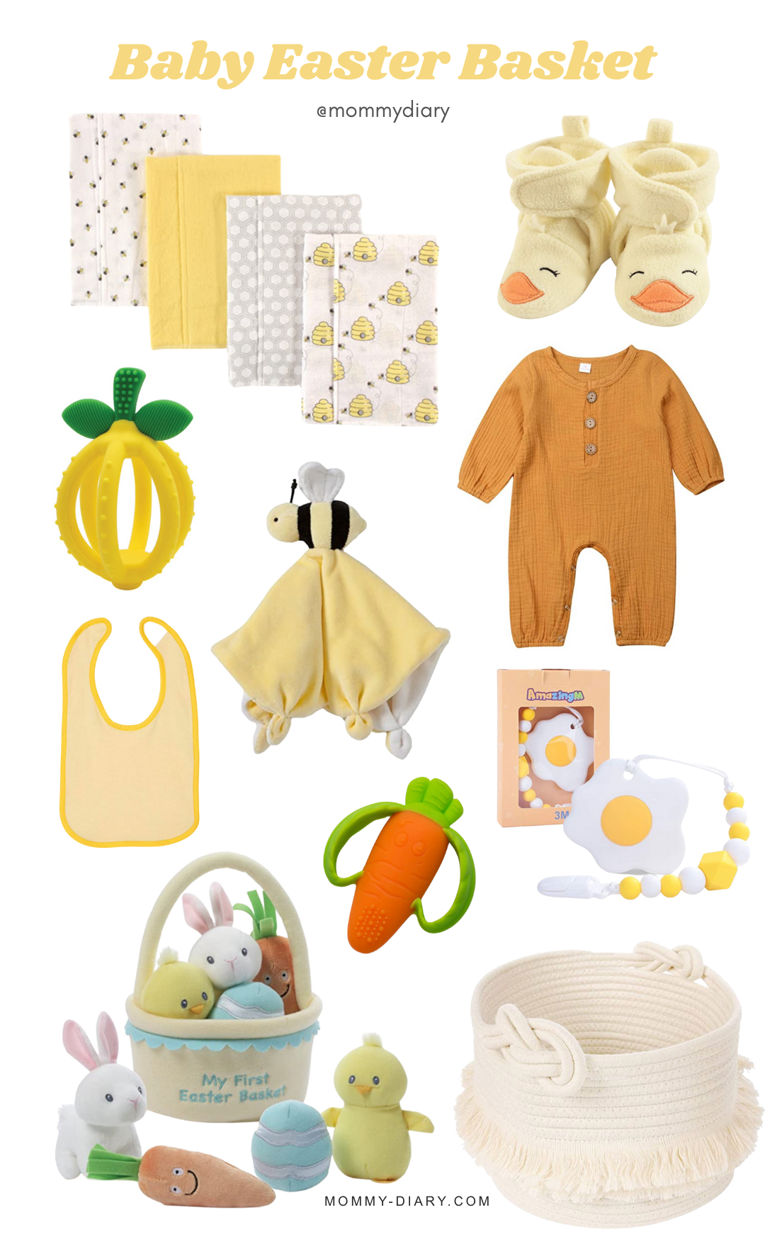 baby easter basket gifts